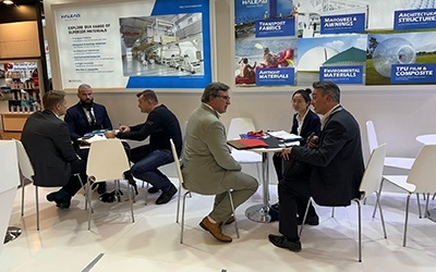 产品立异赋能，，，，，，，增强市场竞争力——公司加入法兰克福国际工业用纺织品展会